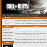 Call of Duty: Modern Warfare 3 Websites Themes
