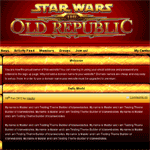 Star Wars: The Old Republic Websites Themes