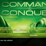 Command and Conquer Gaming Clan Template
