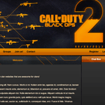 Call Of Duty: Black Ops 2 Websites Themes