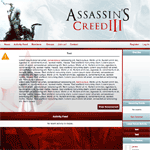 Assassins Creed 3 Gaming Clan Template