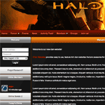 Halo Gaming Clan Template