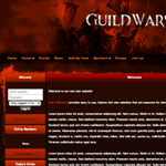 Guild Wars Gaming Clan Template