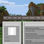 Minecraft Gaming Clan Template
